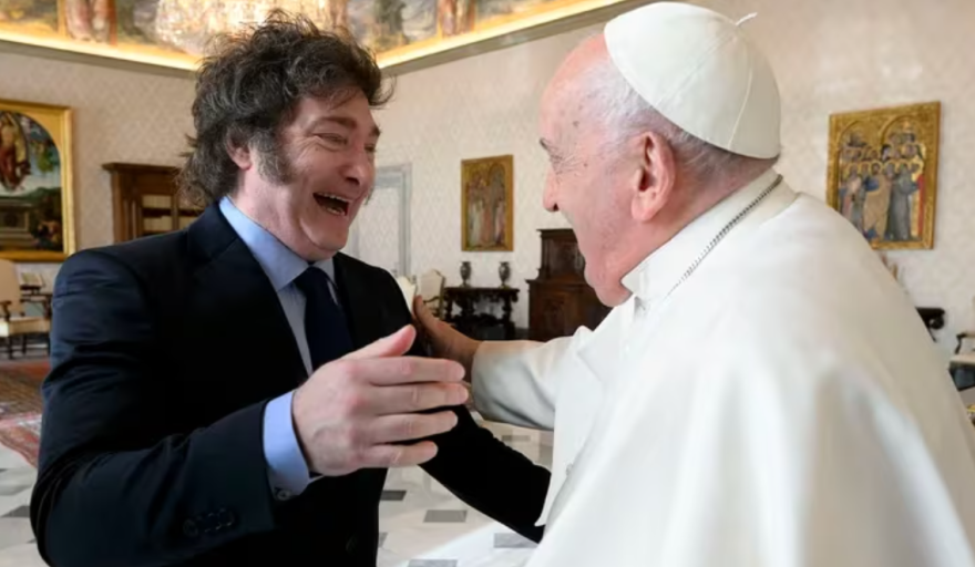Javier Milei se reunió con el Papa Francisco