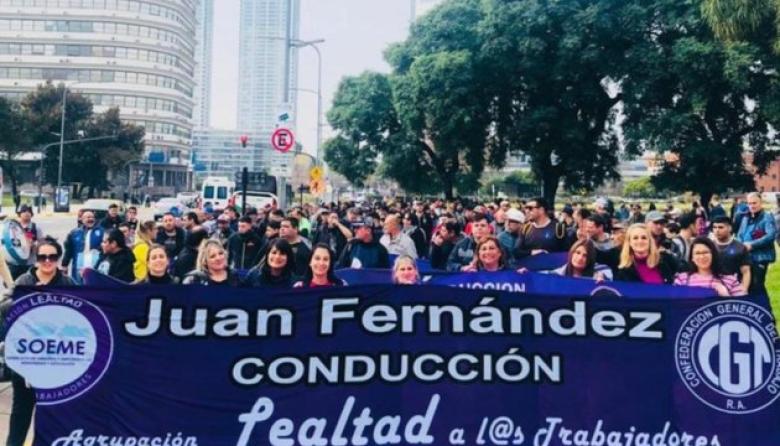Piden transparencia en SOEME: quieren elecciones y se postula Juan Fernández