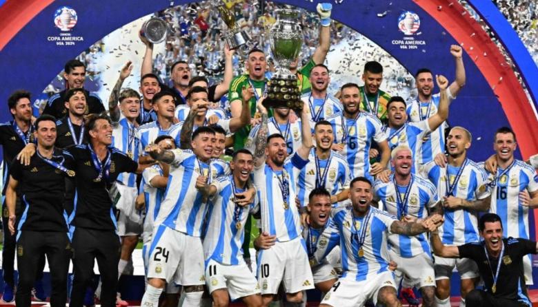 Argentina se consagró bicampeona de la Copa América
